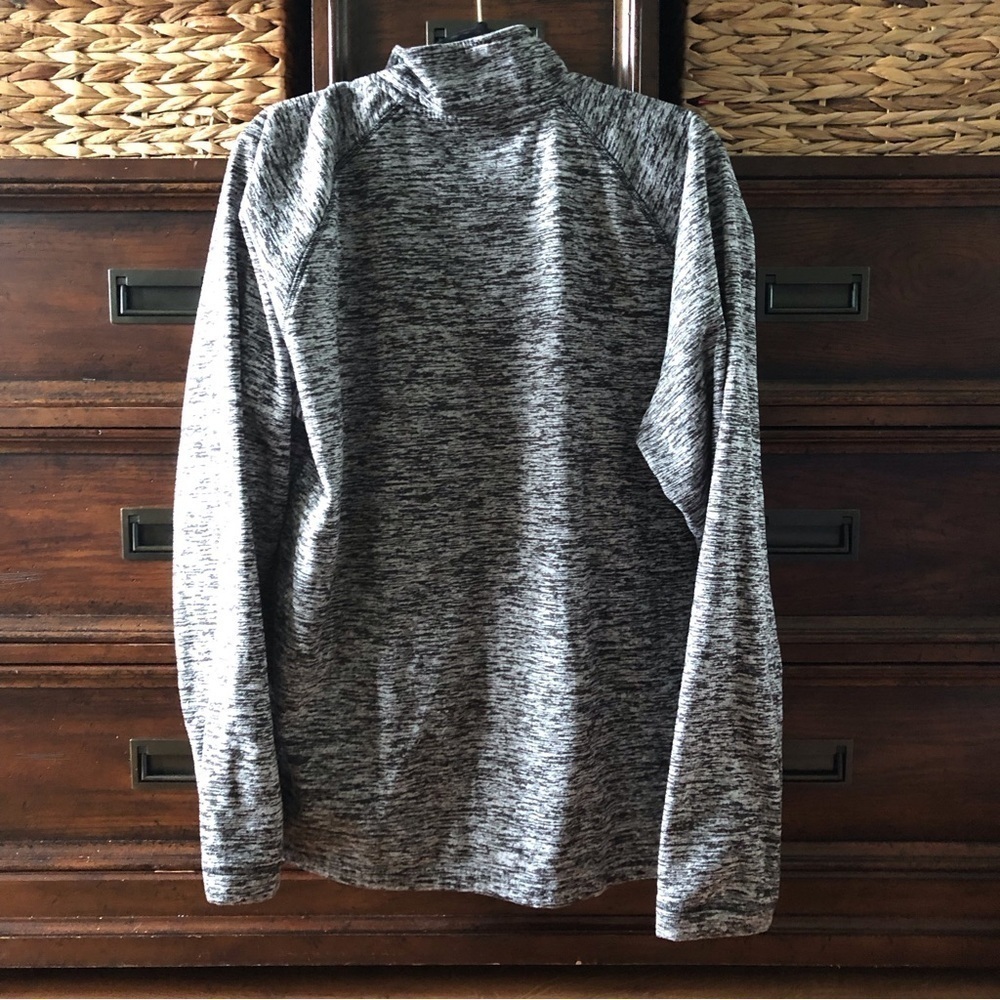 BAW gray heather pull over 1/4 zip fleece in size XL - Picture 2 of 7
